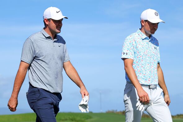 Jordan Spieth and Scottie Scheffler Jordan Spieth and Scottie Scheffler
