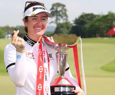 Australia's Hannah Green wins Women's World Championship in Singapore