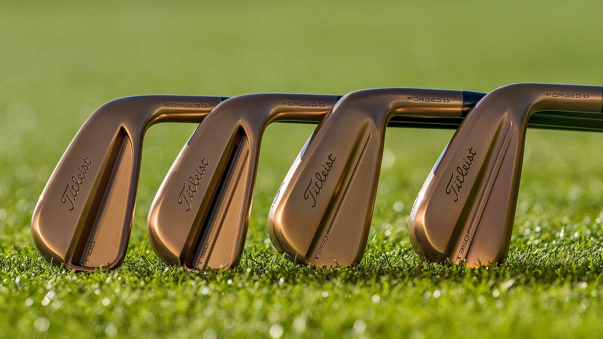 Titleist Oil Can T-Series finish irons T100, T150, T250, T350