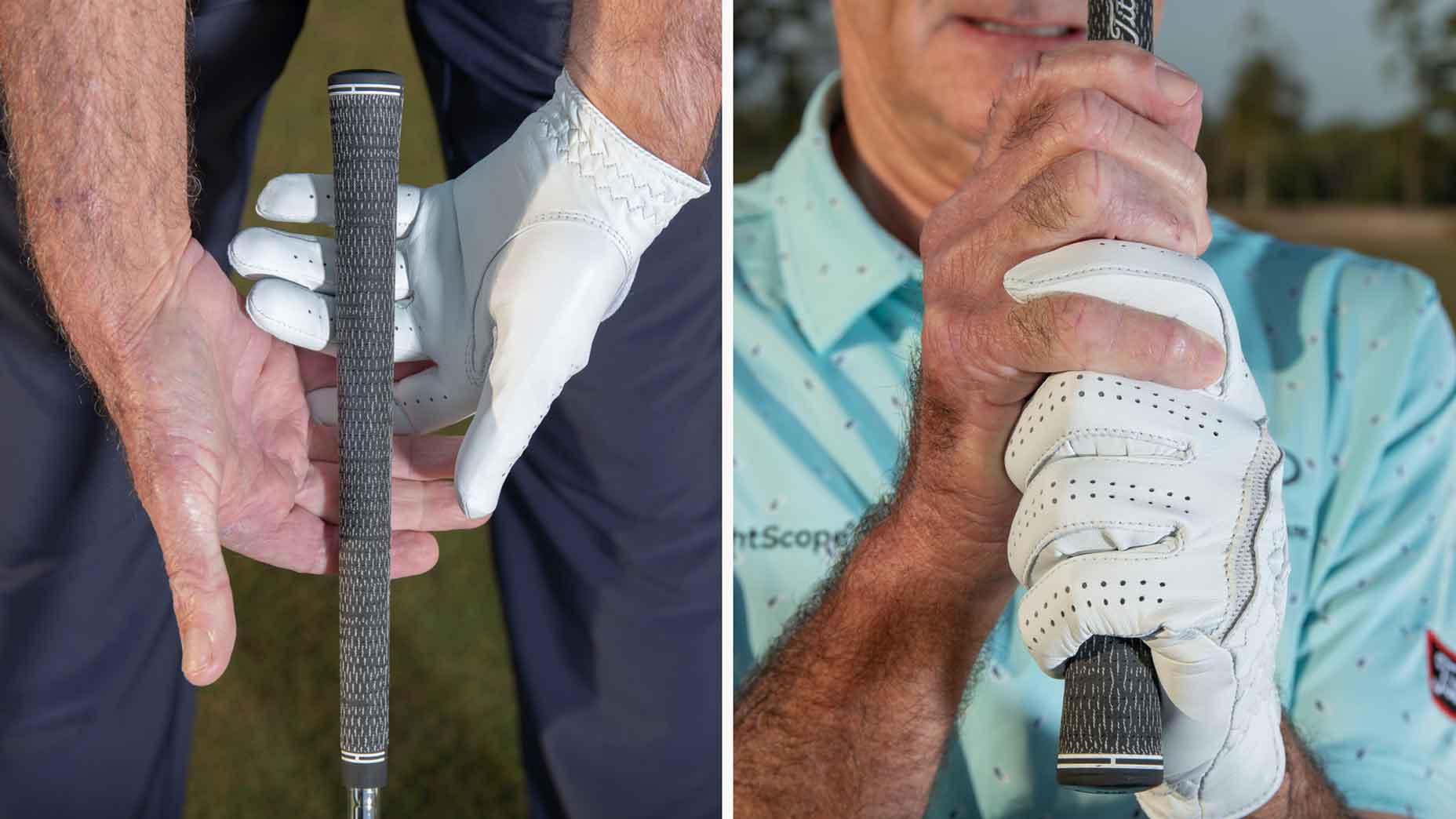 Andrew Park demonstrating the Interlock Grip