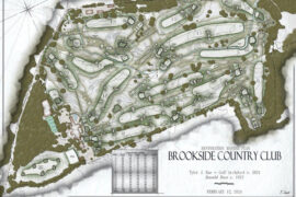 Restoration master plan — Tyler J. Rae, golf architect. (Photo: Brookside Country Club)