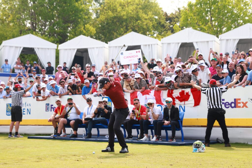 Witnessing history as a golf tournament volunteer