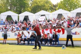 Witnessing history as a golf tournament volunteer