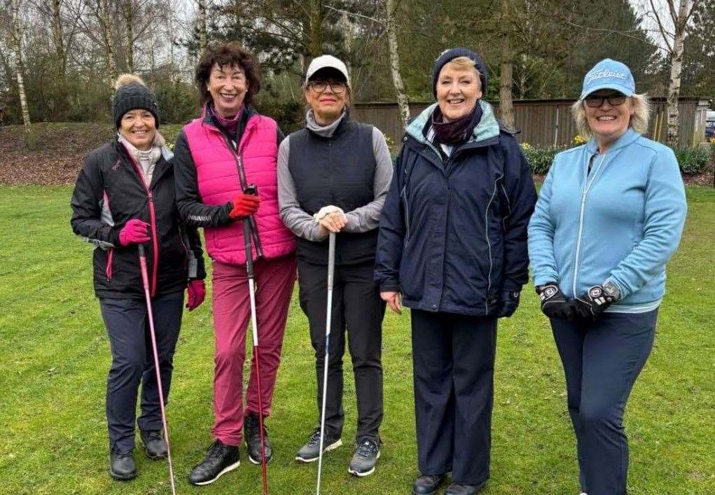 Ladies were given the chance to try their hand at golf in an event organised by Tydd St Giles.