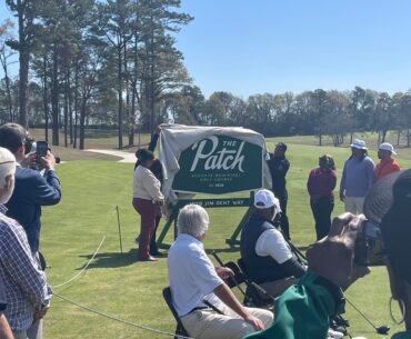 Tee ceremony launches soft reopening of the renovated The Patch golf course