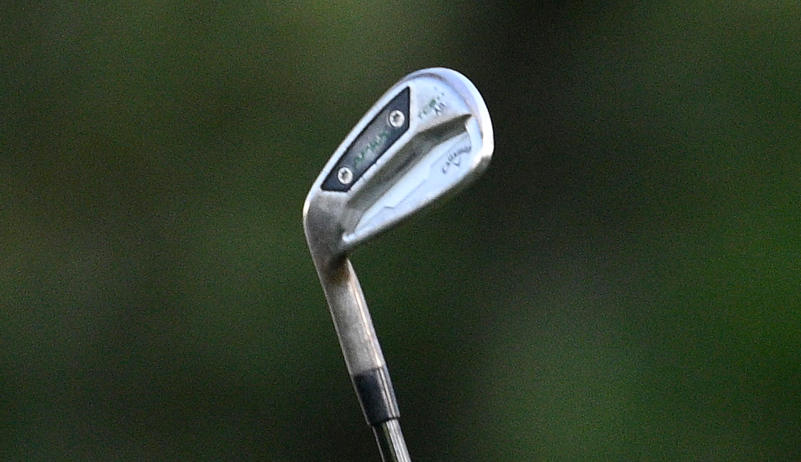 A close-up of the Callaway Apex TCB irons