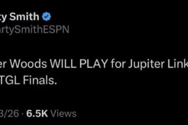 Tiger Woods will play in the TGL finals tomorrow night — possibly in the Masters too?