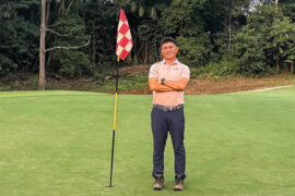 Aerial view of Ghost Creek golf course