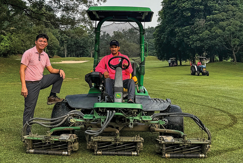 Aerial view of Ghost Creek golf course