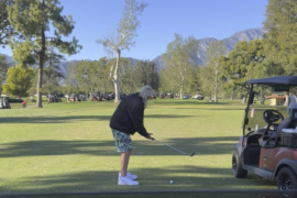 Played golf with this guy today