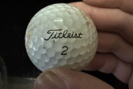 Played my first round with one ball.