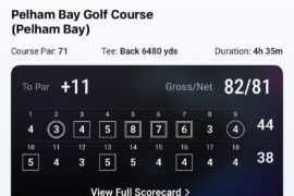 Eagle, Birdie, Par, Bogey, Double, Triple, Quad in 9 holes.