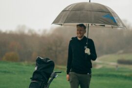 Josh Simpson broke the record for the most rounds of golf played in a single year.