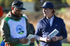 Rock star Pat Monahan his expectations at Augusta National