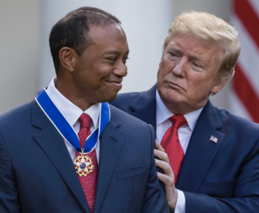 Donald Trump breaks news that Tiger Woods won't play in Masters