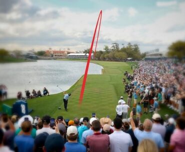 A closer look at Cameron Young's remarkable 343-metre, final-hole drive at TPC Sawgrass – Australian Golf Digest