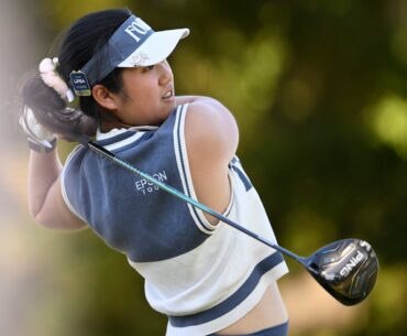 Popular rookie had this funny reaction to an eagle during her 'psycho' round – Australian Golf Digest