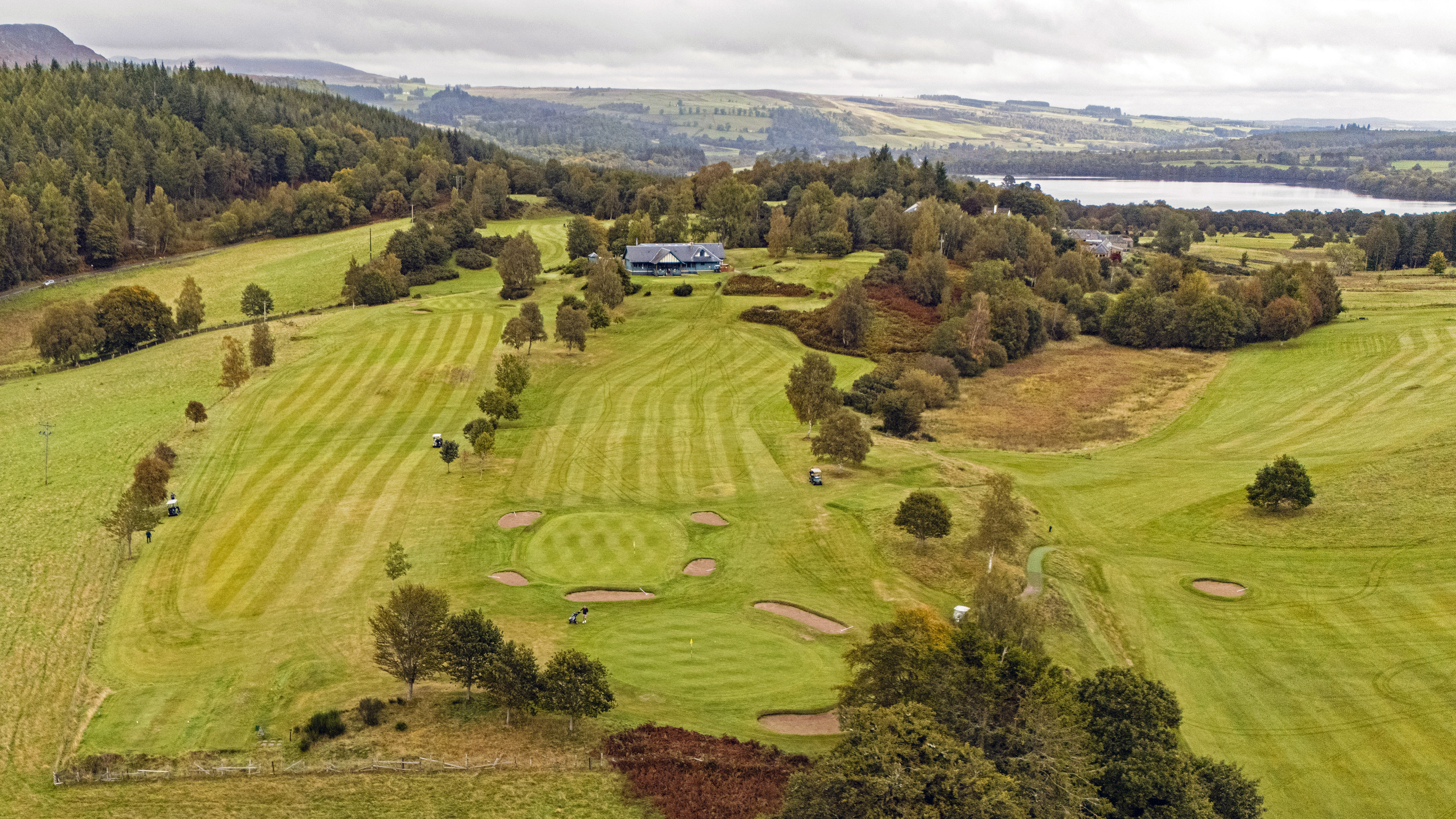 Dunkeld - Aerial - Club