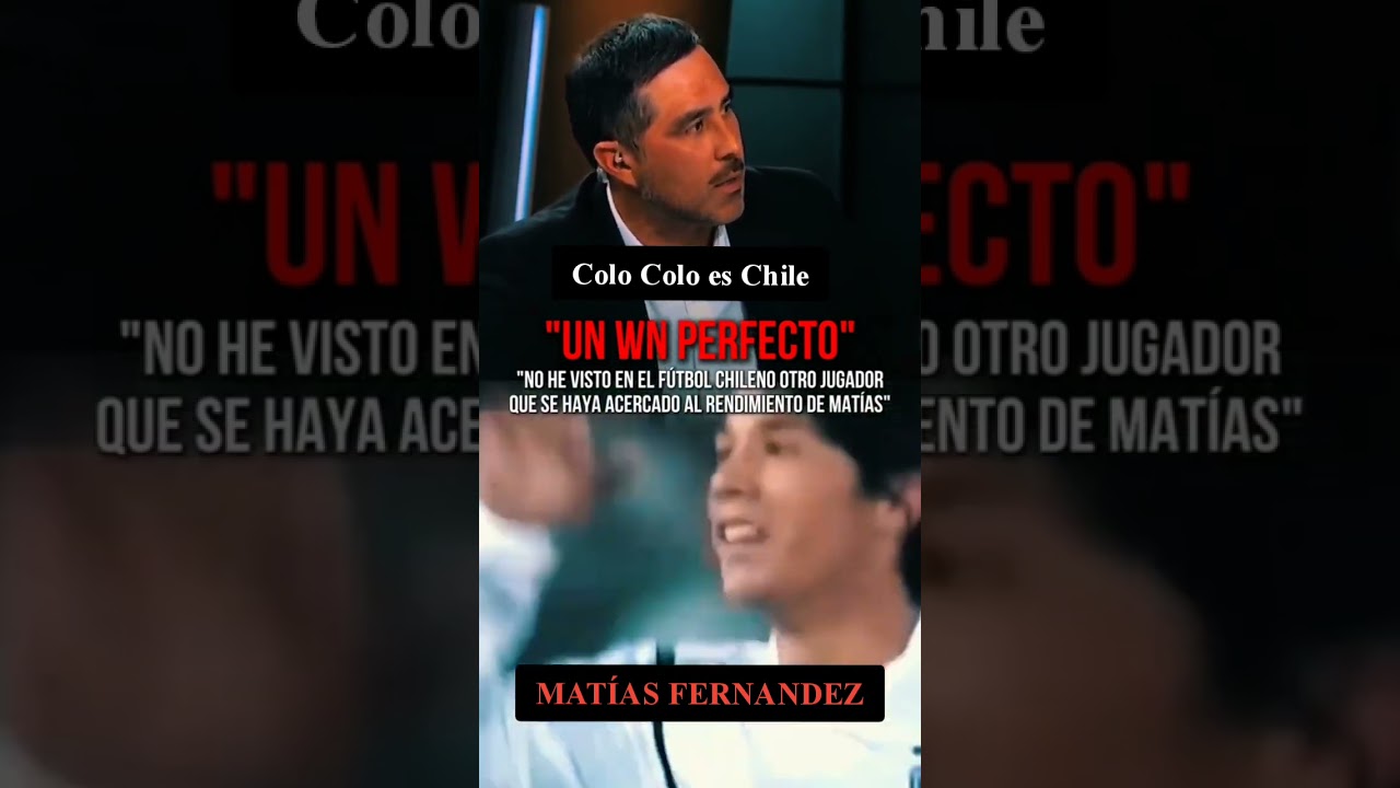 MATIAS FERNANDEZ ERA UN CRACK TOTAL #matiasfernandez #shorts #colocoloeschile #colocolooficial