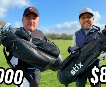 $850 2026 Stix Golf Set vs $5,000 Custom Clubs - PGA Pro Takes on 5 Handicap!