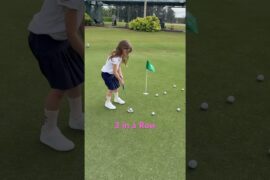 Golf Girl Golf 3 Putts In A Row #golfgirl #golfskill #putting #golfer #golfing