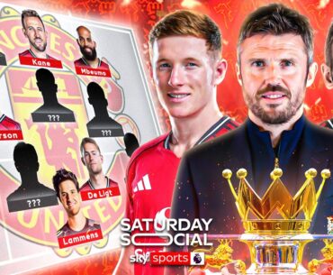 Building Michael Carrick's Man Utd XI to WIN the Premier League! 🔴🏆 | Saturday Social