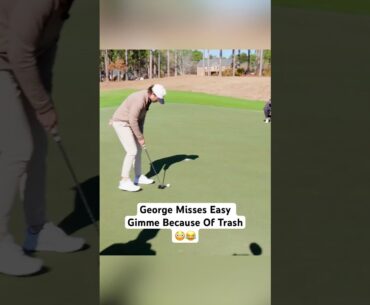 Watch out for the tumbleweeds, George😂 #golf #ghostenergy #bryanbros #golfmatch #2v2 @BryanBrosGolf