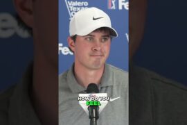 Davis Thompson Texas Open Strategy: Weather Delays to Six Under! #shorts