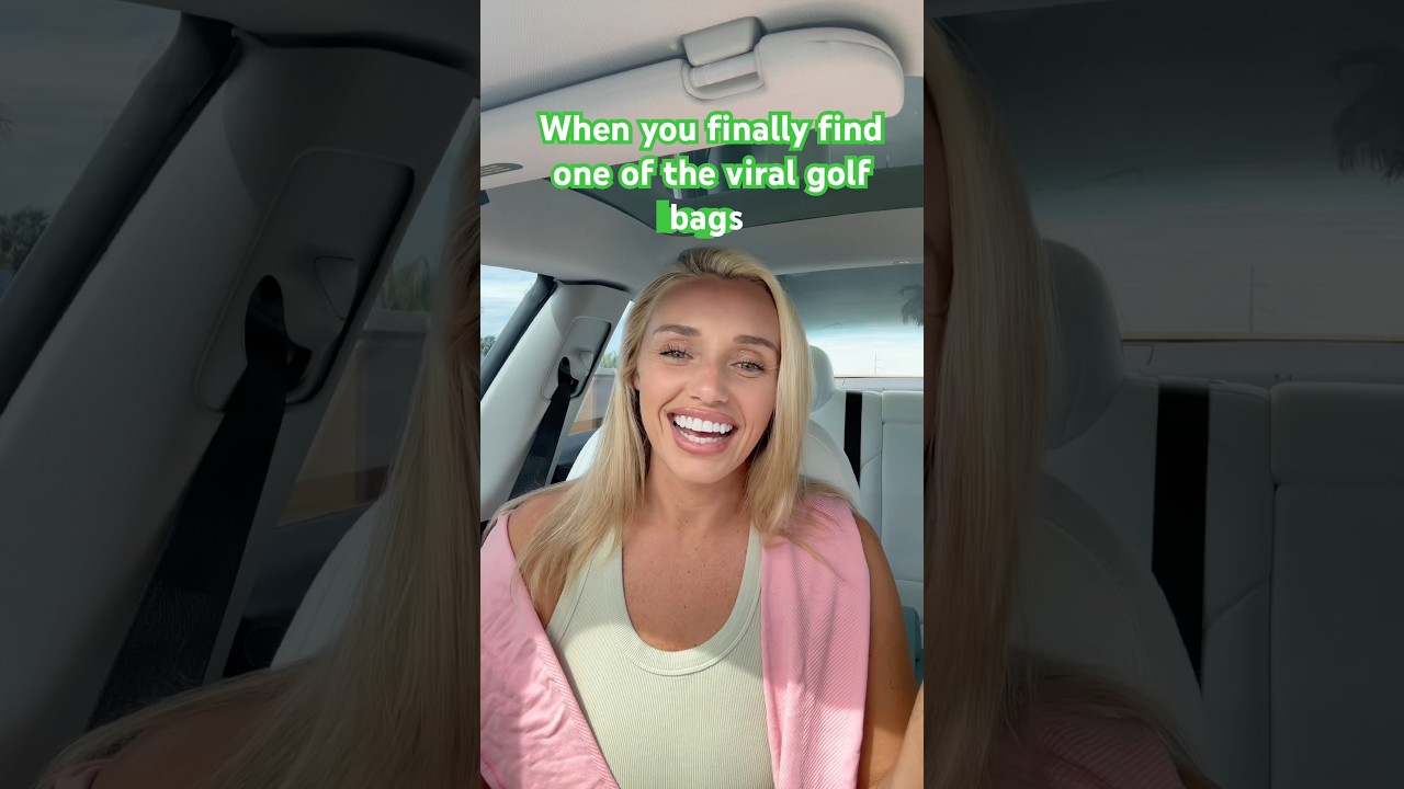 Had to #cartgirl #golf #barbie #golfgirls #golfer #golfers #golfgear #unboxing #dayinmylife #golfing