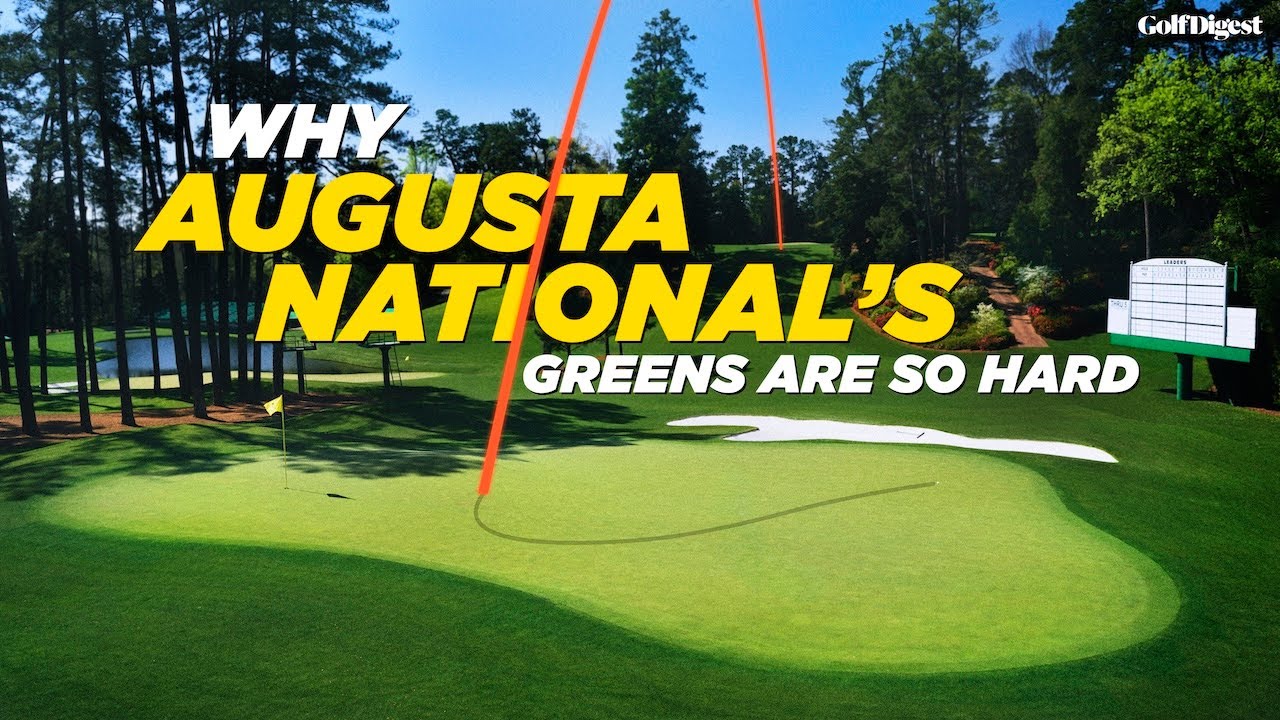 How Pros Survive Augusta National's Complex Greens l The Game Plan l Golf Digest