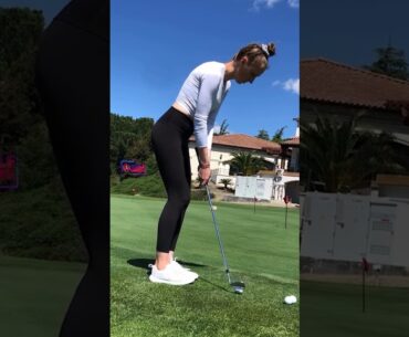 Amazing Golf Swing you need to see | Golf Girl awesome swing | Golf shorts | Tiffany Nichols