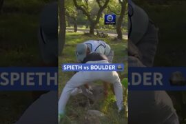 Boulders can’t stop Jordan Spieth 🪨