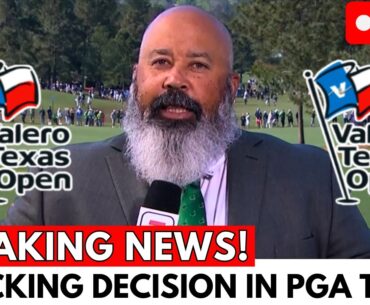 🚨 OMG! URGENT! PGA TOUR JUST ANNOUNCED 8 UNEXPECTED DEPARTURES FOR VALERO TEXAS OPEN! FANS IN SHOCK!