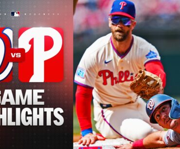 Nationals vs. Phillies Game Highlights (4/1/26) | MLB Highlights