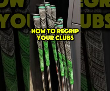 How to Regrip your Golf Clubs | Gold Pride
