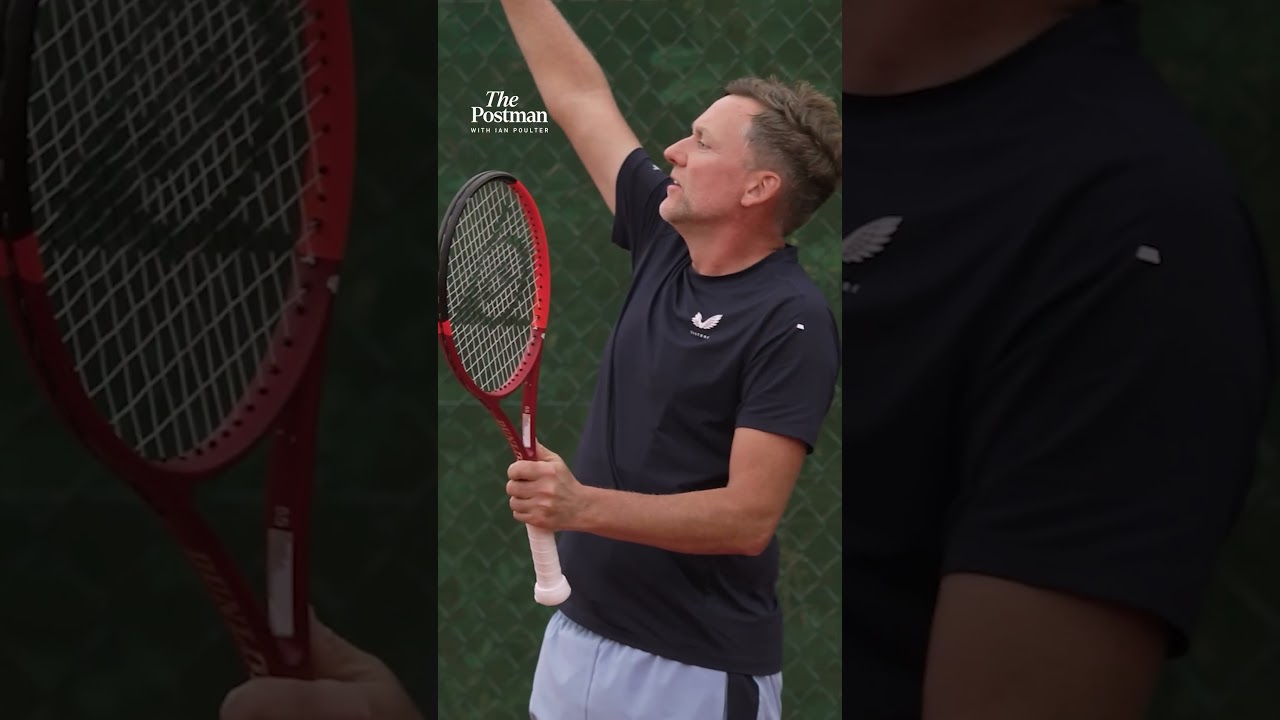 Ian Poulter Plays Tennis... GONE WRONG! 😂
