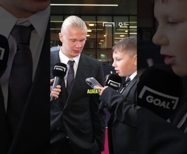 'BEST FRIEND?' 👀 ERLING HAALAND plays FOOTBALL WORD ASSOCIATION #shorts