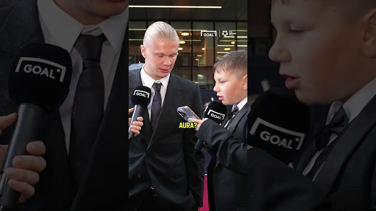 'BEST FRIEND?' 👀 ERLING HAALAND plays FOOTBALL WORD ASSOCIATION #shorts