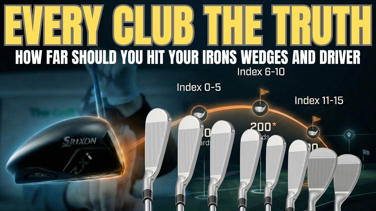 How Far You SHOULD Hit Every Golf Club (Amateur vs Pro Data)