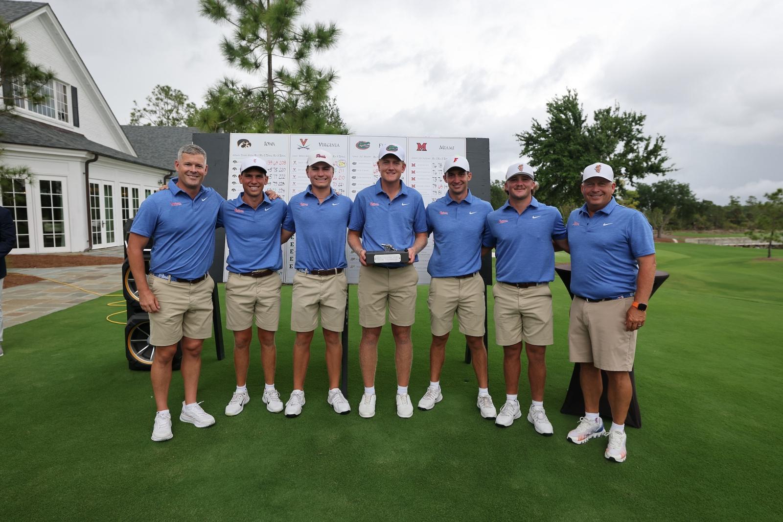 Gators Capture Fifth Victory to Finish Regular Season SEC Golf Championship logo