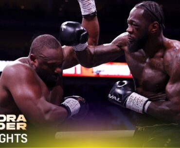 DEREK CHISORA VS DEONTAY WILDER | FIGHT HIGHLIGHTS