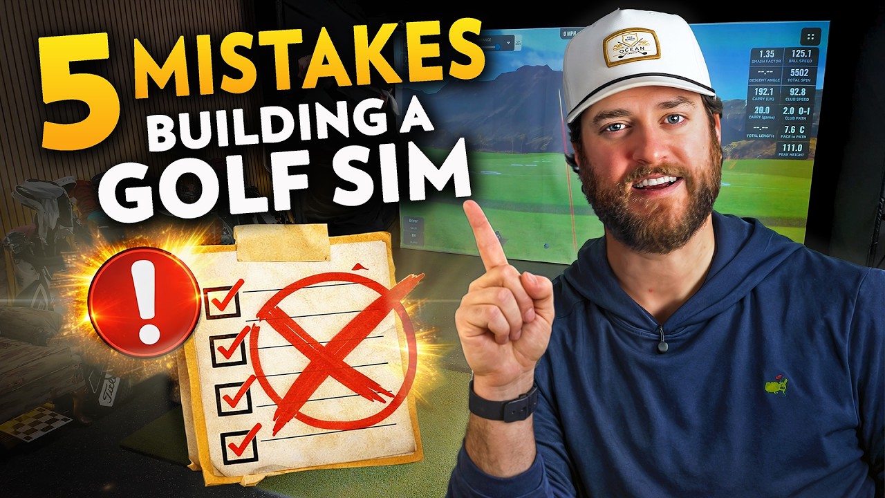 5 Costly Golf Simulator Mistakes That Will Ruin Your Setup