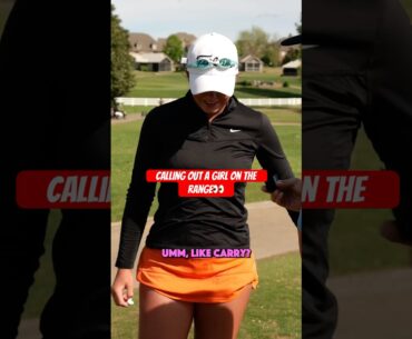 CALLING OUT a GIRL on the RANGE 👀💯💰