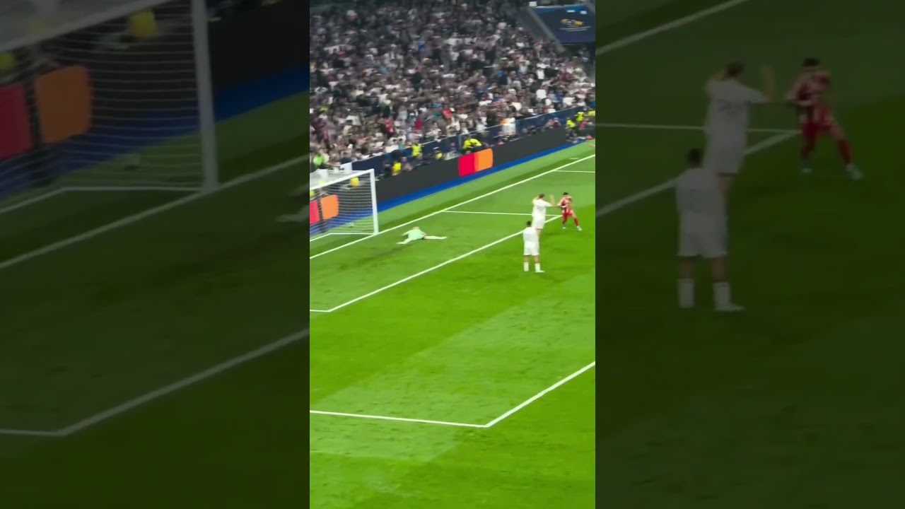 Nadie esperaba este gol de Kane al Real Madrid #futbol #sorpresa #harrykane