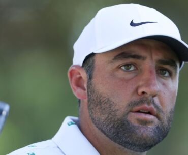 Scottie Scheffler fires Masters career-low 65, back in mix