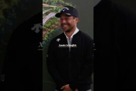 Every Shot at the Masters with Xander Schauffele. #themasters