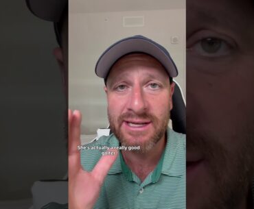 Kai Trump is at the Masters this year!