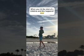 Unluckiest moments in golf (pt 1) #golf #augusta #themasters