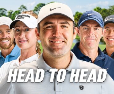 World's Best Golfers vs. Long Drive Challenge