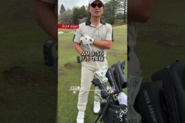 試合スタート前の練習ルーティン#モーニングルーティン#vlog #golf #プロゴルファー